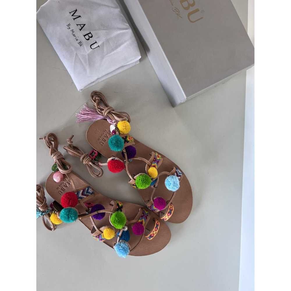 Mabu by Maria Bk Leather sandal - image 4