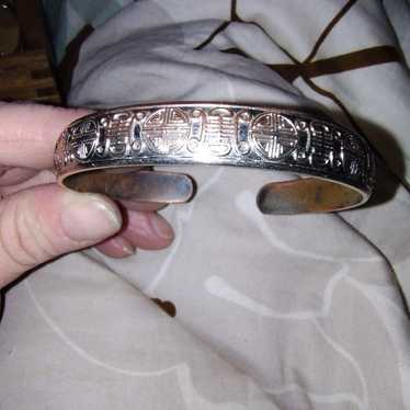 1900s Peruvian bracelet signed with Hallmark