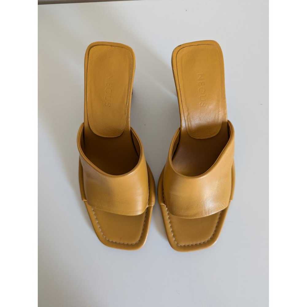 Neous Opus leather sandals - image 2