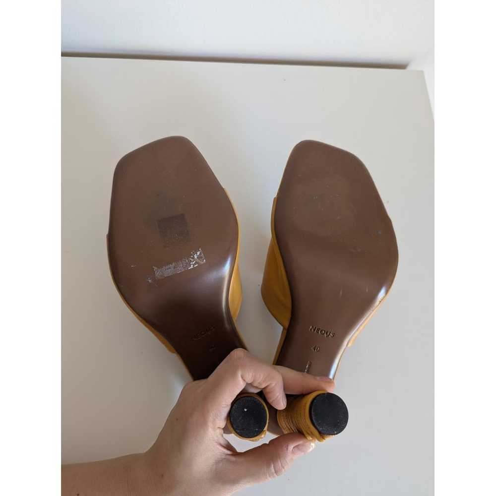 Neous Opus leather sandals - image 7