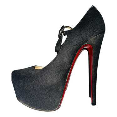 Christian Louboutin Daffodile cloth heels - image 1