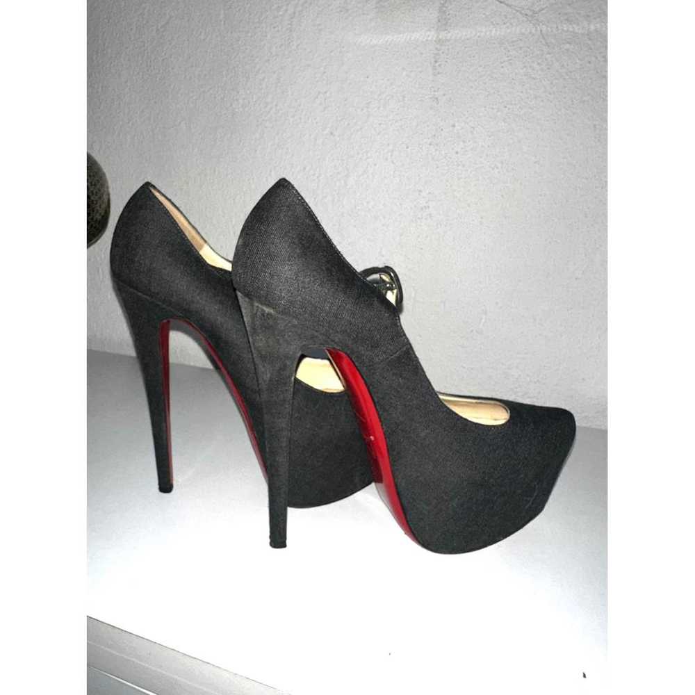 Christian Louboutin Daffodile cloth heels - image 2