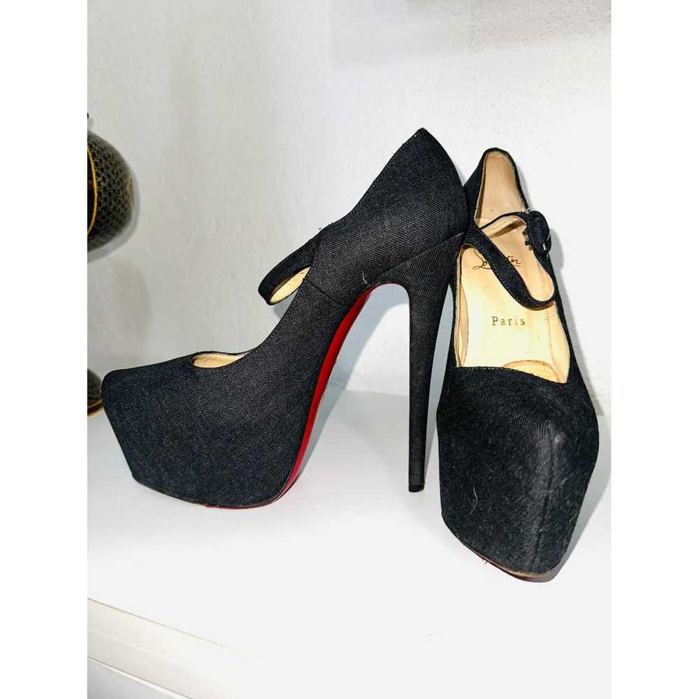 Christian Louboutin Daffodile cloth heels - image 3