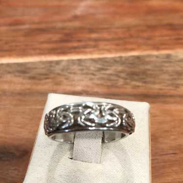 Vintage Sterling Turkish Spinner Ring .925