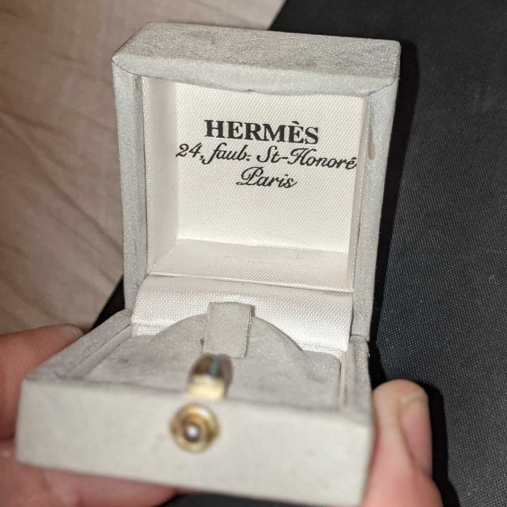 Rare Vintage Hermes Ring Gift Presentation Box - image 2