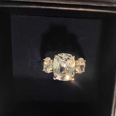 Vintage Avon .925 Sterling CZ Ring