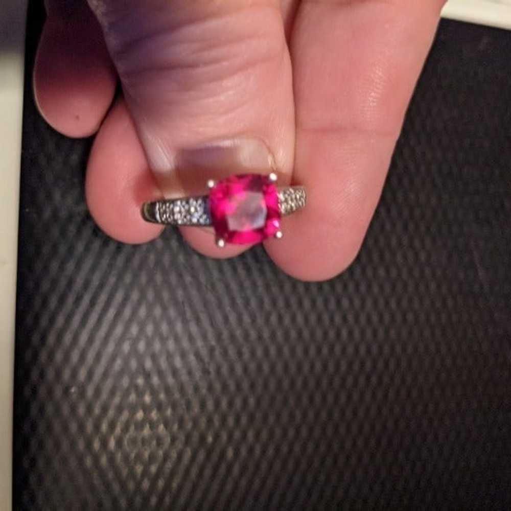 VTG Authentic Ruby/SS Ring - image 10