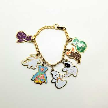 90s TY Beanie Babies Charm Bracelet