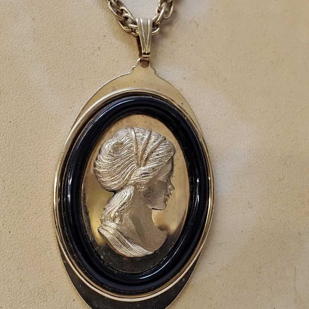 Vintage Unique Woman Necklace, 30inch - image 2