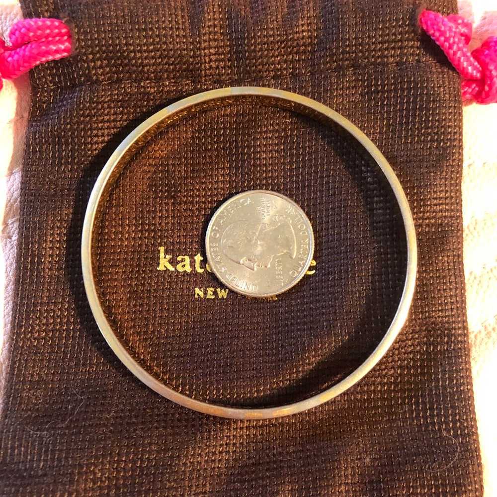 Vintage Kate Spade New York Heart of Gold Bangle - image 3