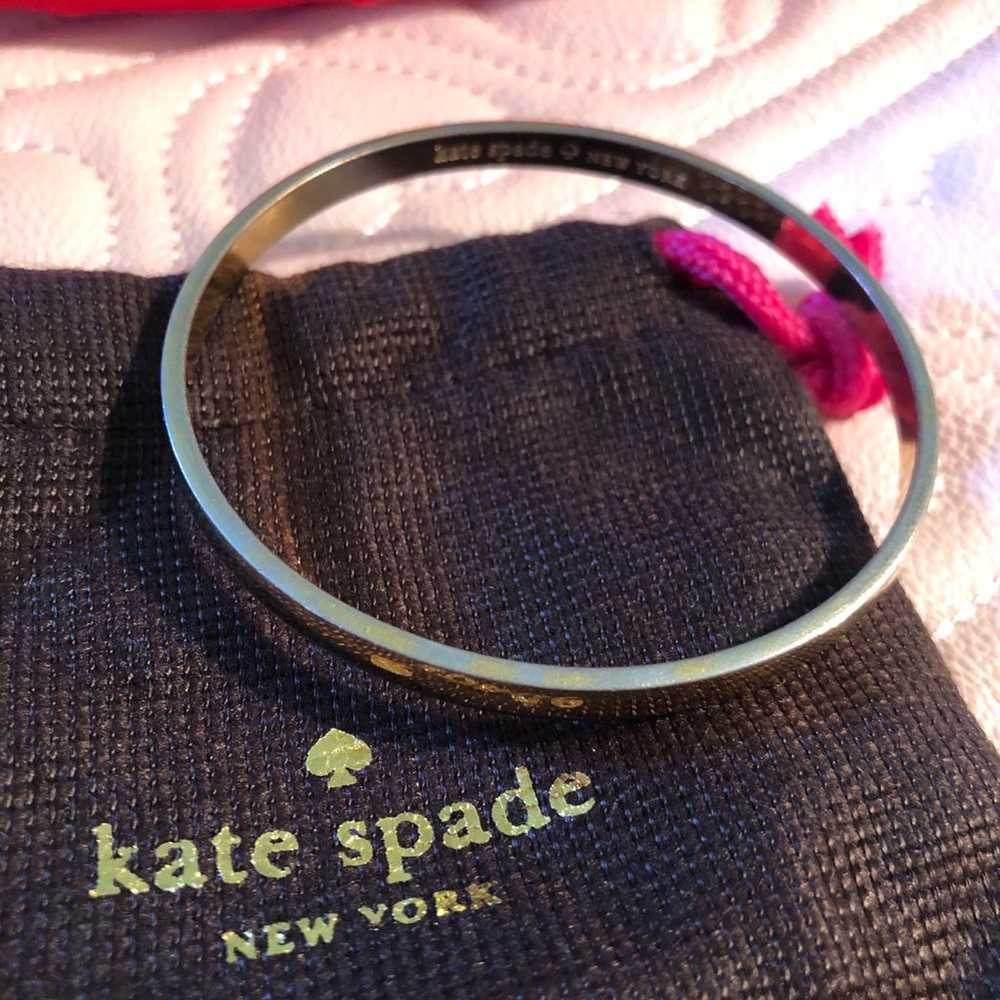 Vintage Kate Spade New York Heart of Gold Bangle - image 6