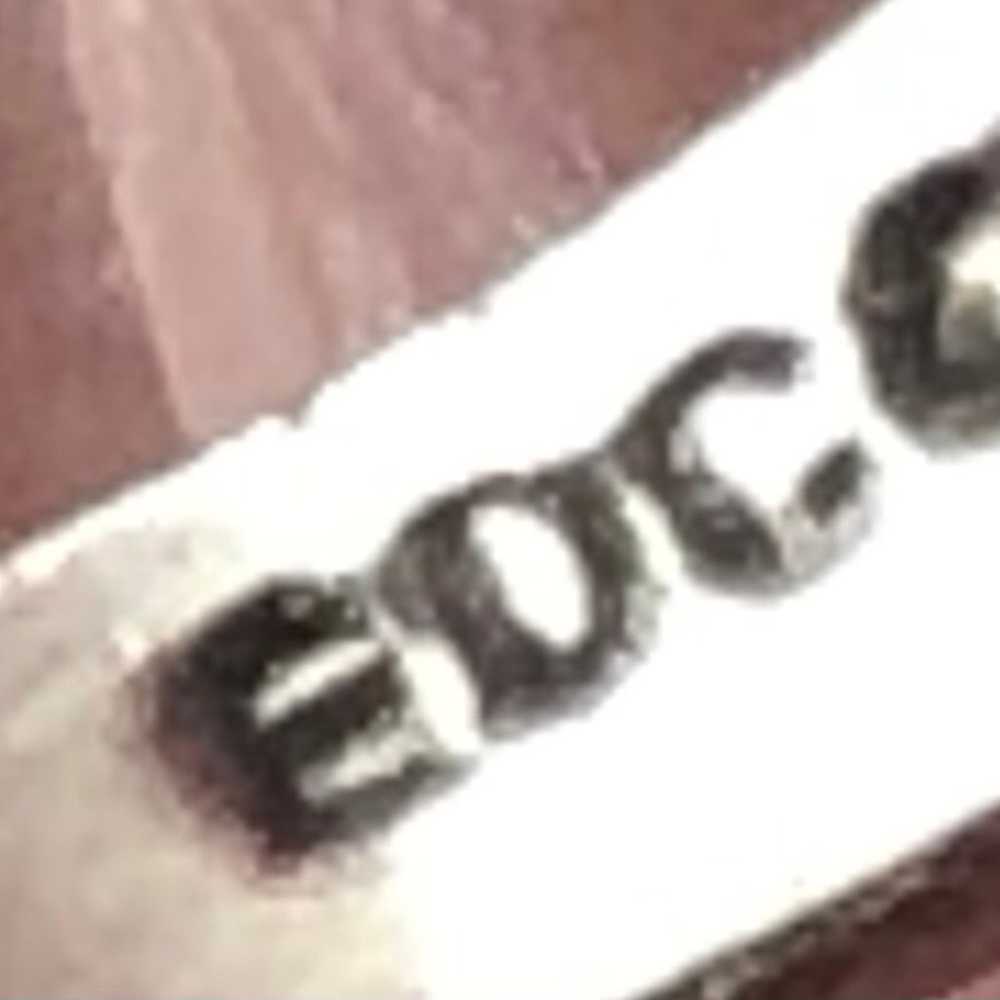 Vintage EDCO Sterling Silver Modernist Ring - image 6