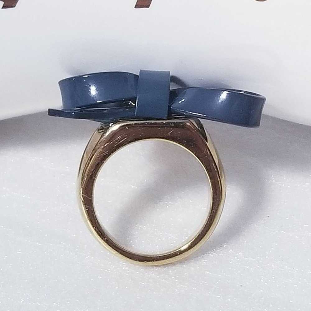 Kate Spade bow ring size 7 - image 2