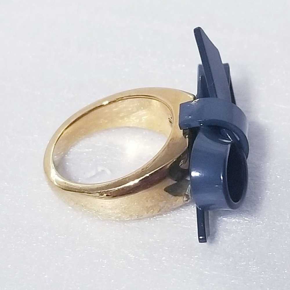 Kate Spade bow ring size 7 - image 3