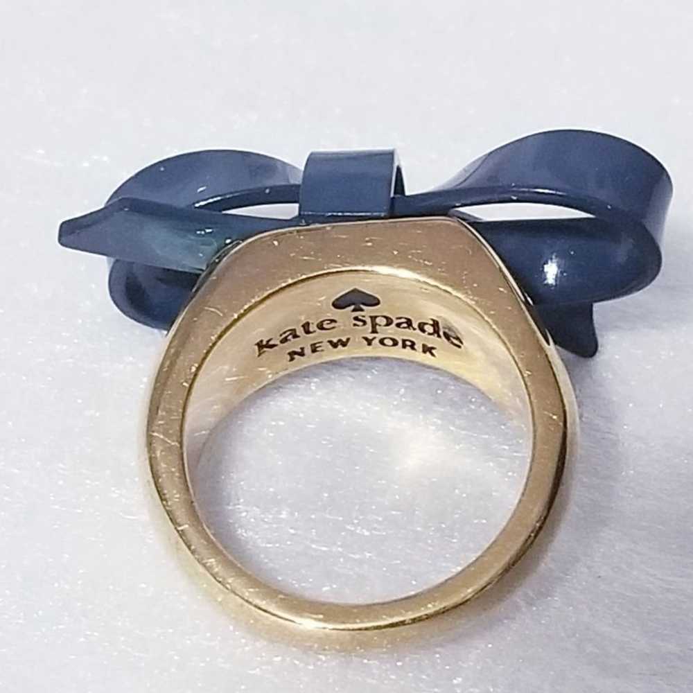 Kate Spade bow ring size 7 - image 4