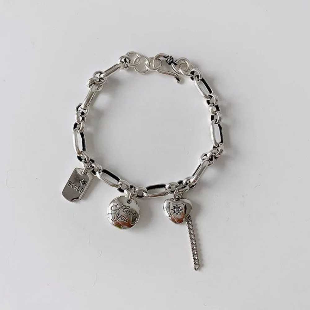 S925 Elephant Round Charm bracelet - image 2