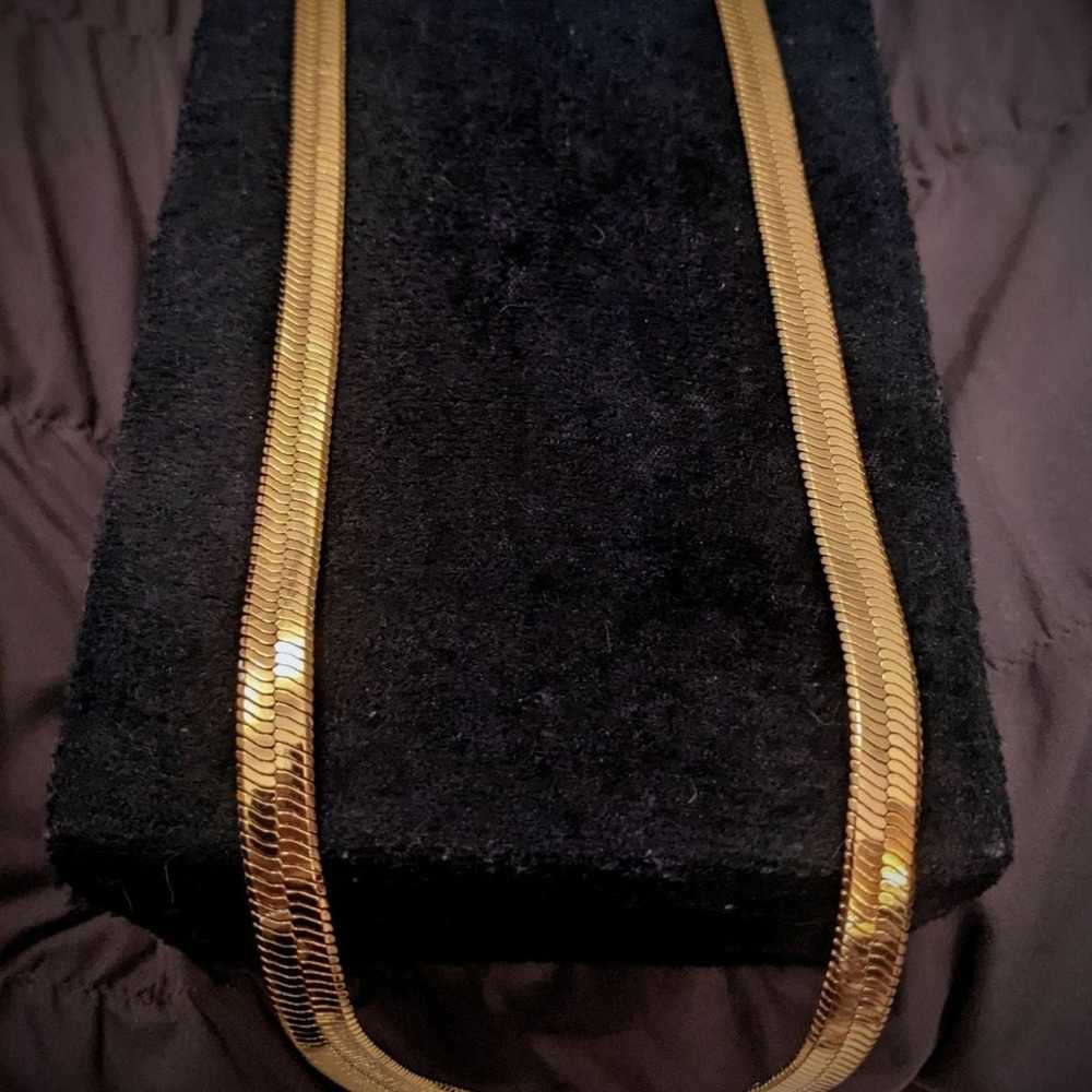 VTG 30"HeavyGPL Herringbone Chain - image 8