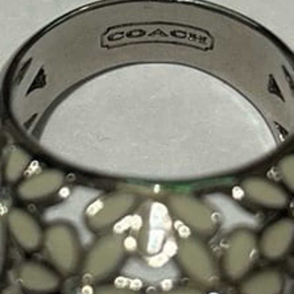 Coach Enamel Ring - image 4