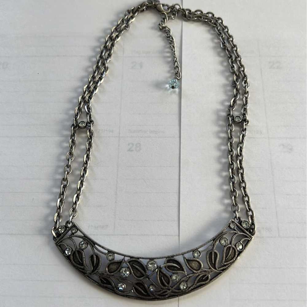 TOUCHSTONE CRYSTAL BY SWAROVSKI VINTAGE VINE NECK… - image 3