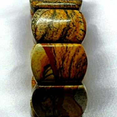 Picture Jasper Genuine Bracelet NWOTs