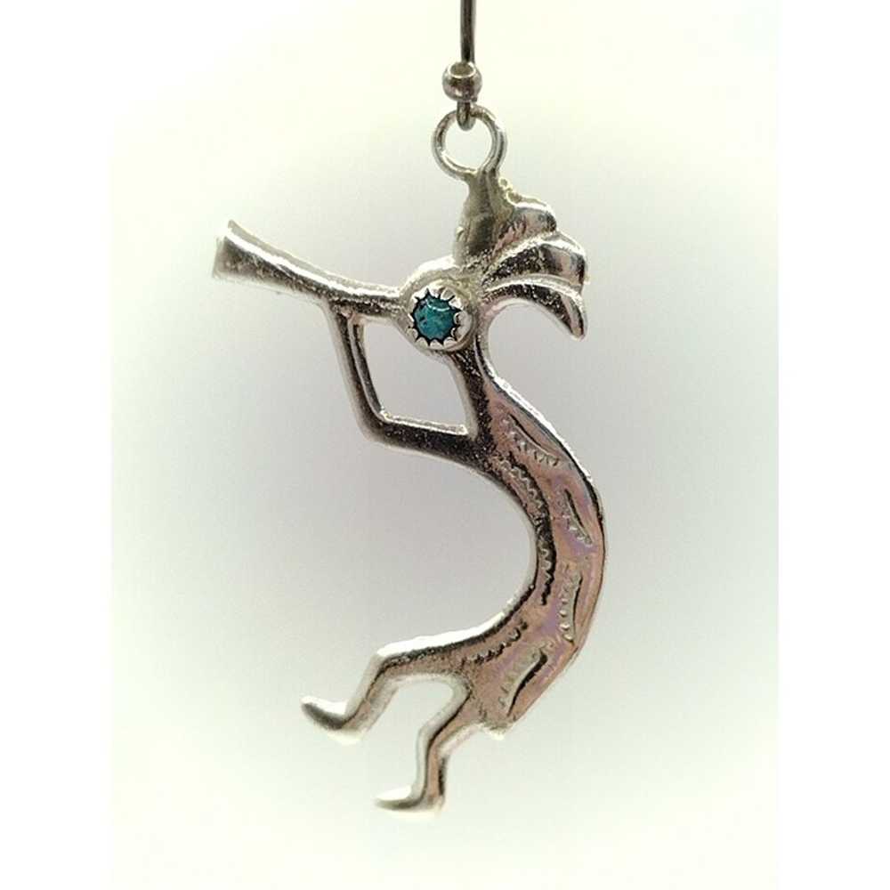 Sterling Silver Vintage Kokopelli Native American… - image 3