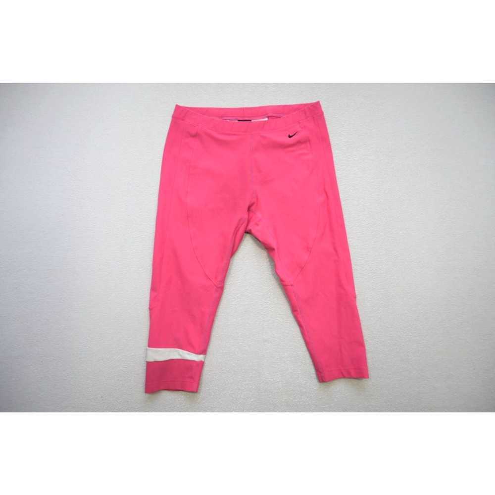 Nike Nike Running Leggings Athletic Fitted Pink P… - image 1