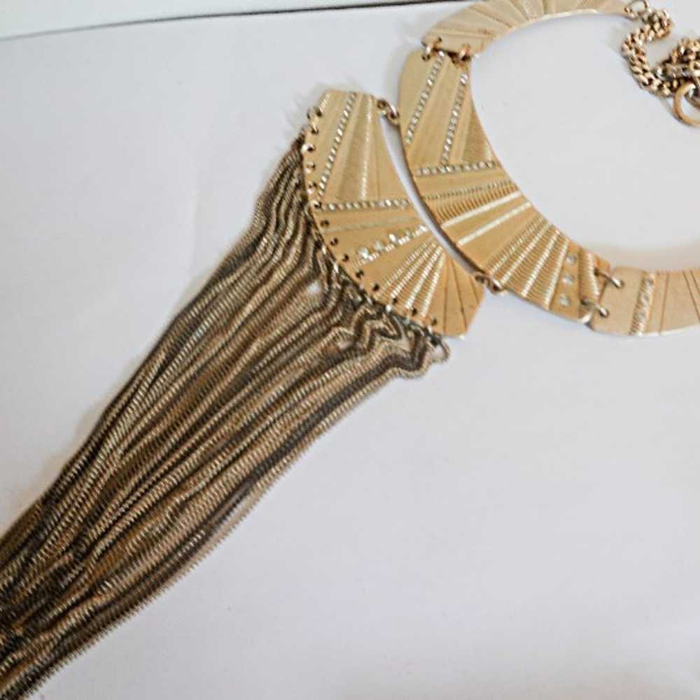 Egyptian Revival Vintage Necklace - image 1