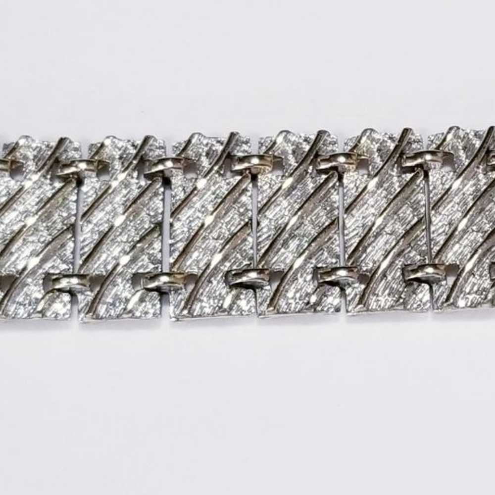 Kramer New York Vintage Silver Bracelet Rare Esta… - image 4