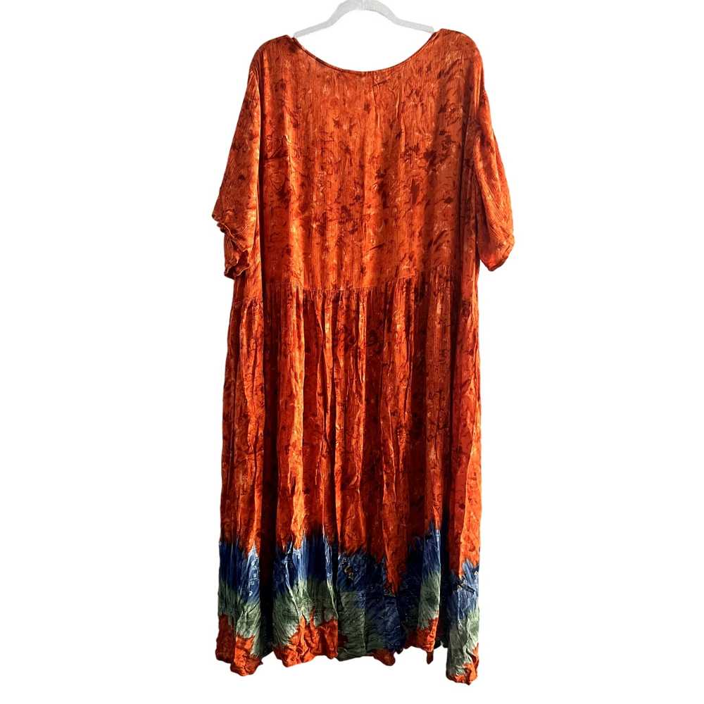 Vintage SOFT FOCUS Women's Plus 30W Tied Dye Boho… - image 2