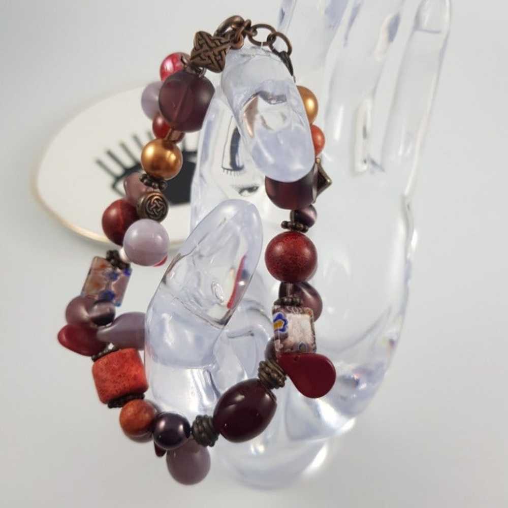 Beautiful gemstone charm bracelet - image 2