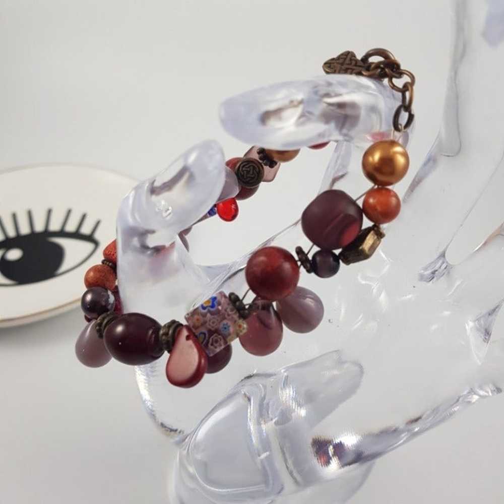 Beautiful gemstone charm bracelet - image 3