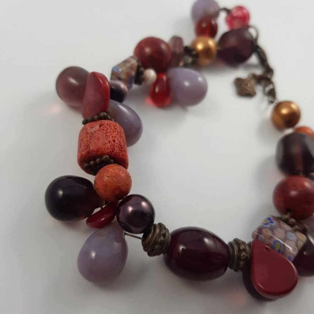 Beautiful gemstone charm bracelet - image 5