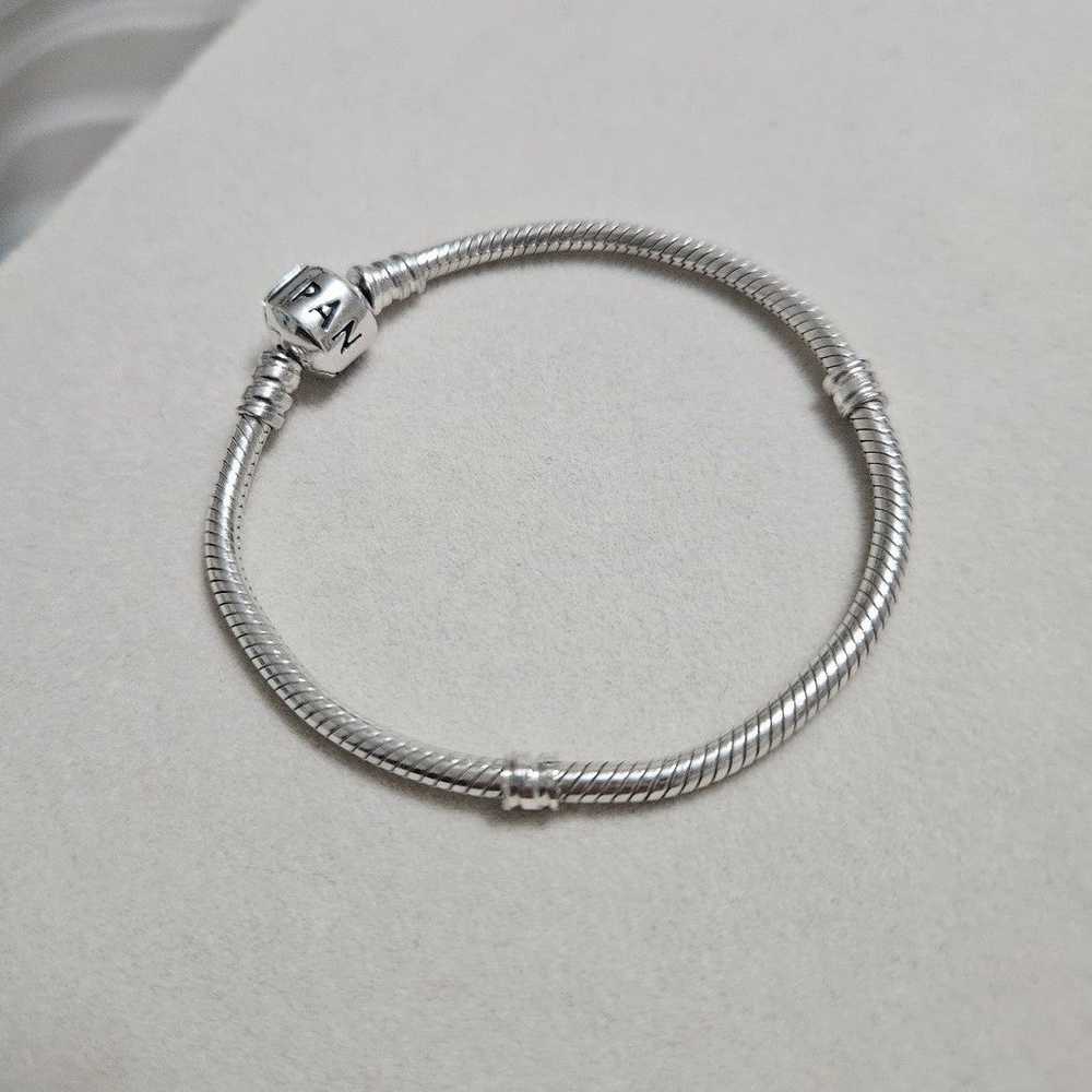 PANDORA Moments Snake Chain Vintage Bracelet - image 1