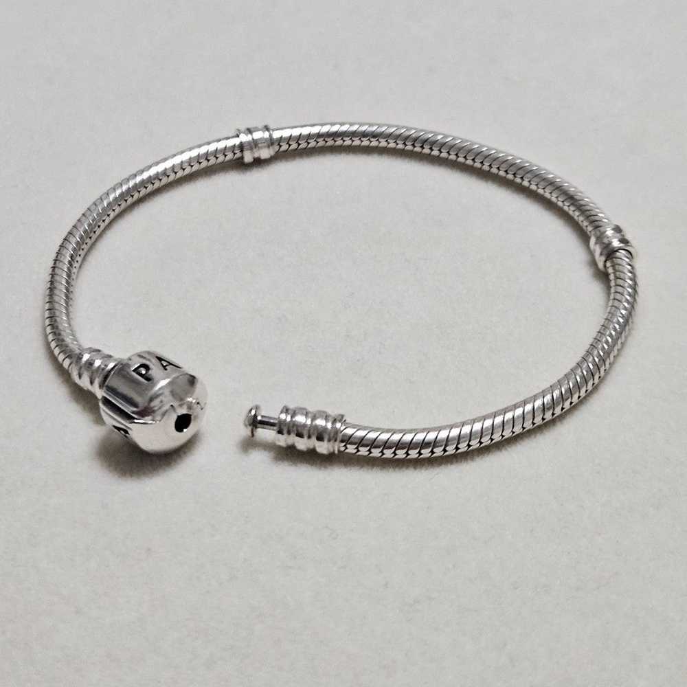 PANDORA Moments Snake Chain Vintage Bracelet - image 3