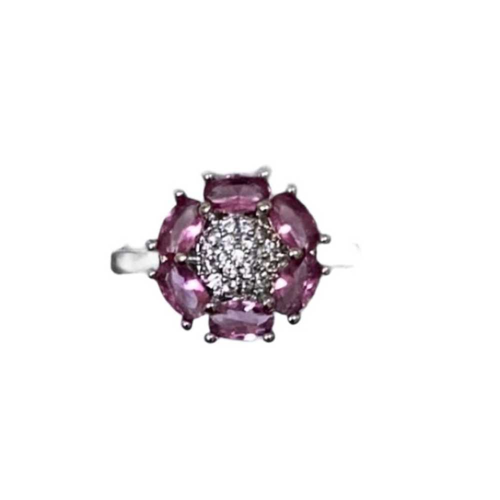 New Vintage Pink Tourmaline, & 925 Ring - image 2