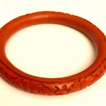 Thin Cinnabar bangle - image 1