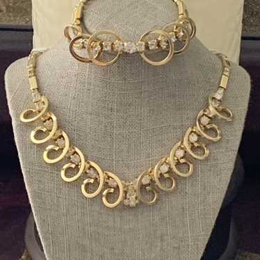 Gilded Swirl "Celestial Fire" Choker Necklace/ Bra