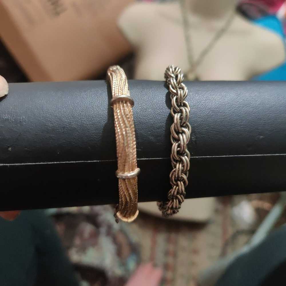 2 vintage bracelets - image 2