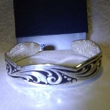 Montana Silversmiths Silver Black Swirling Fully E