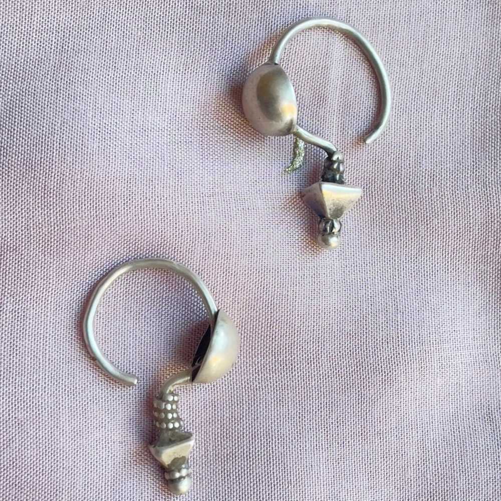 Vintage ear cuffs silver - image 1