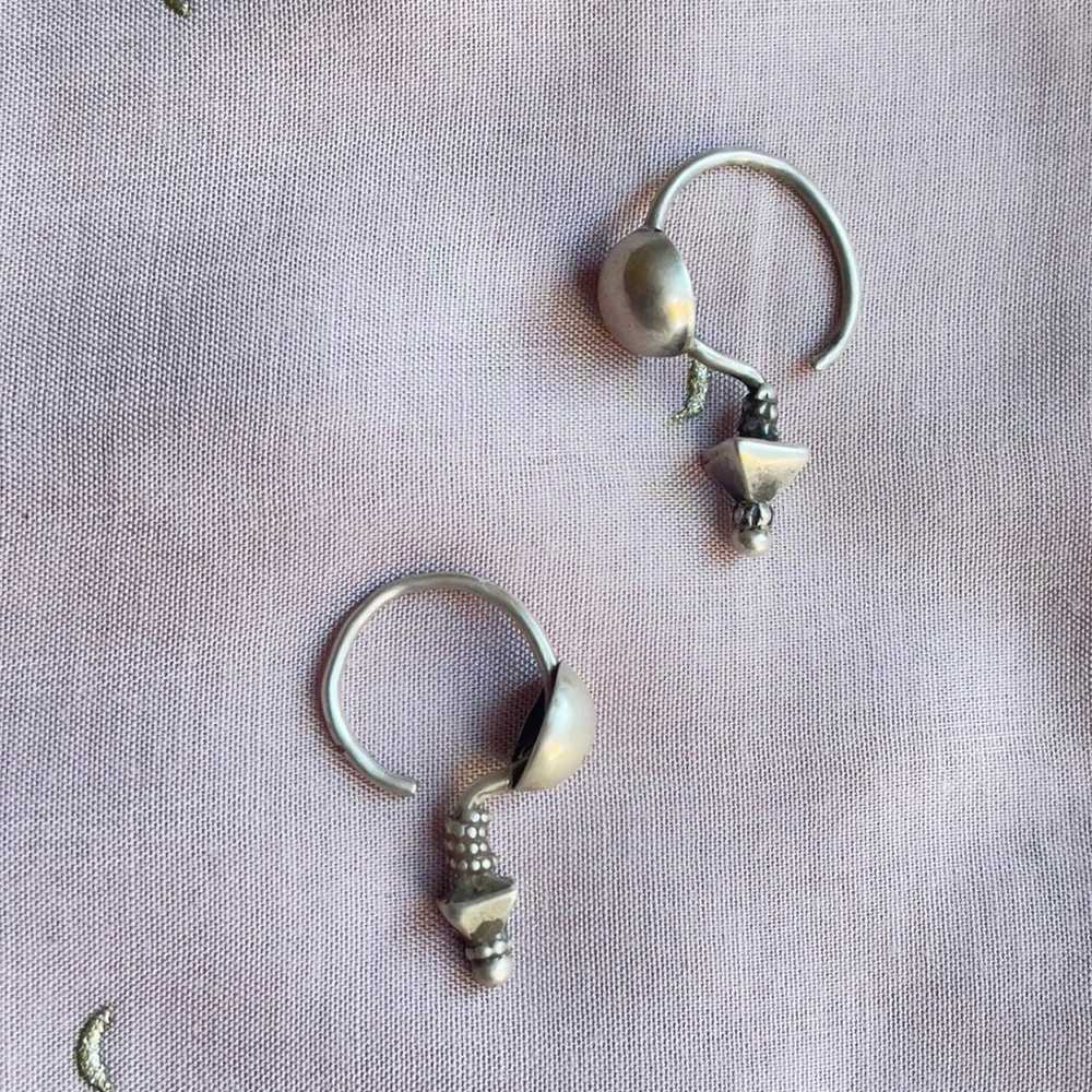 Vintage ear cuffs silver - image 2