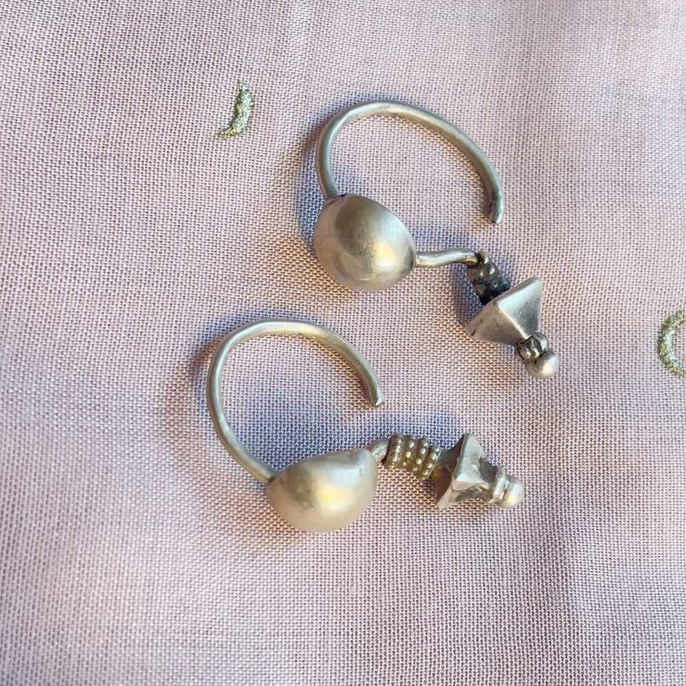 Vintage ear cuffs silver - image 3