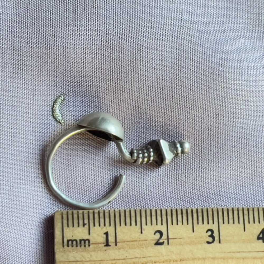 Vintage ear cuffs silver - image 8