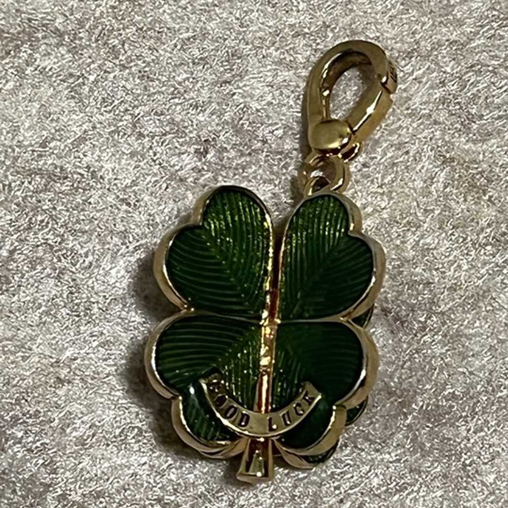 Vintage Juicy Couture Four Leaf Clover Charm - image 1