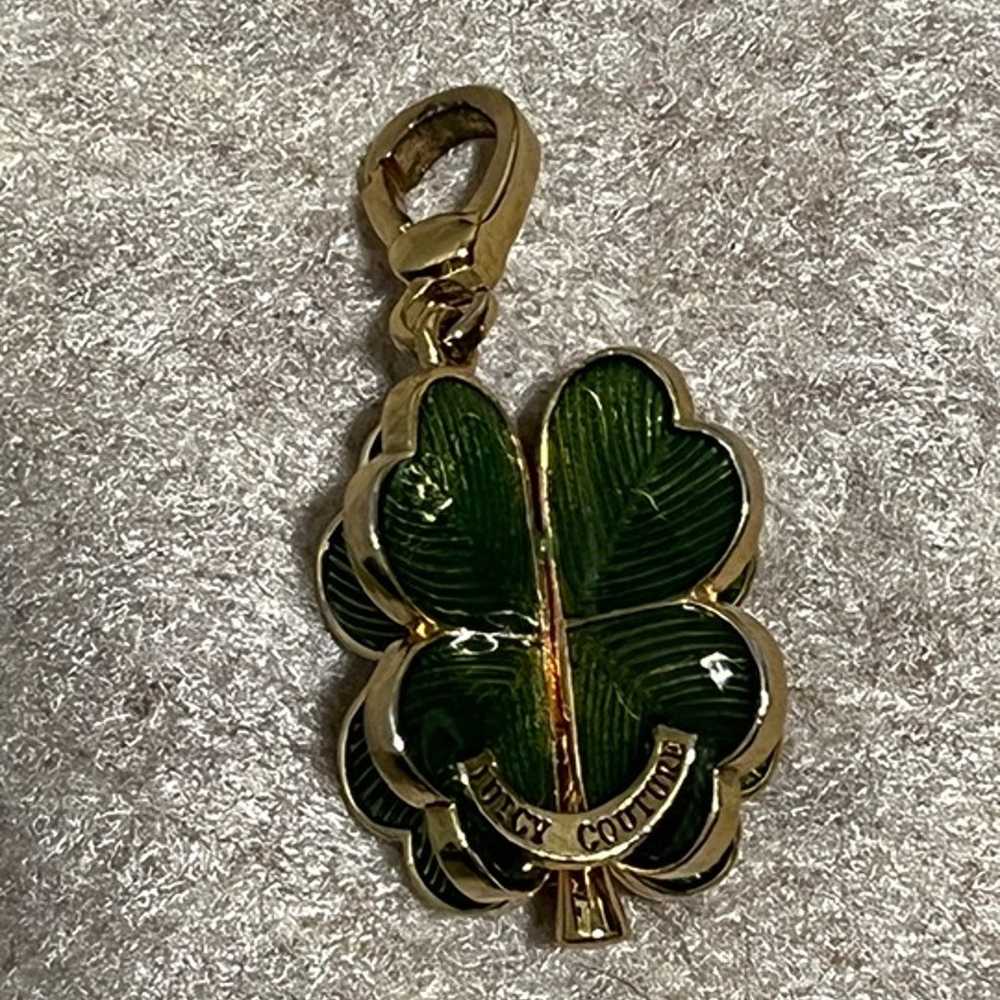 Vintage Juicy Couture Four Leaf Clover Charm - image 3