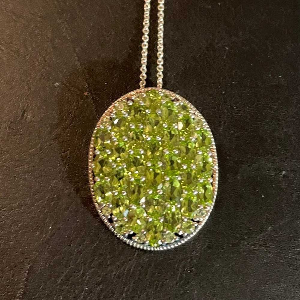 Vintage Peridot Pendant - image 1