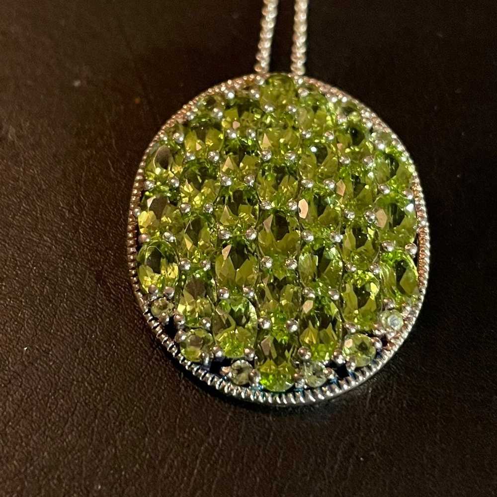 Vintage Peridot Pendant - image 2