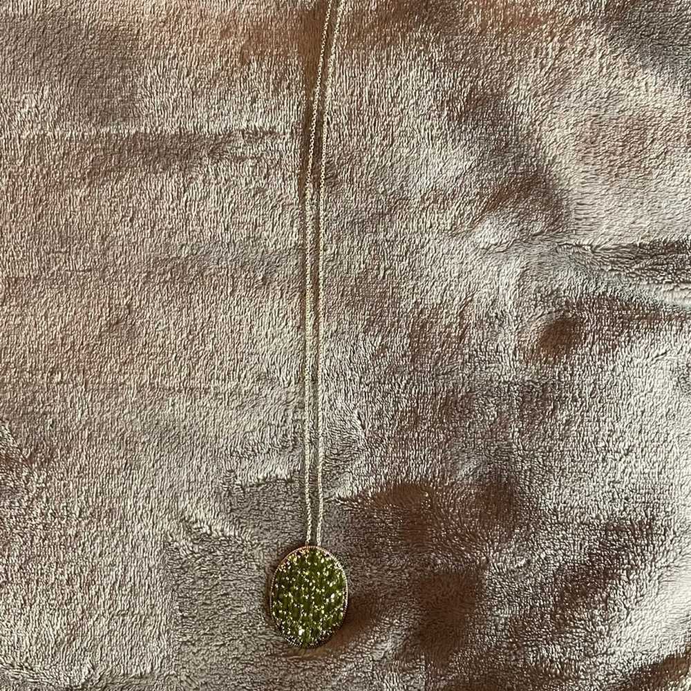 Vintage Peridot Pendant - image 4