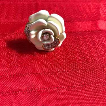 Rare HTF Vintage Juicy Couture Rose Ring - image 1