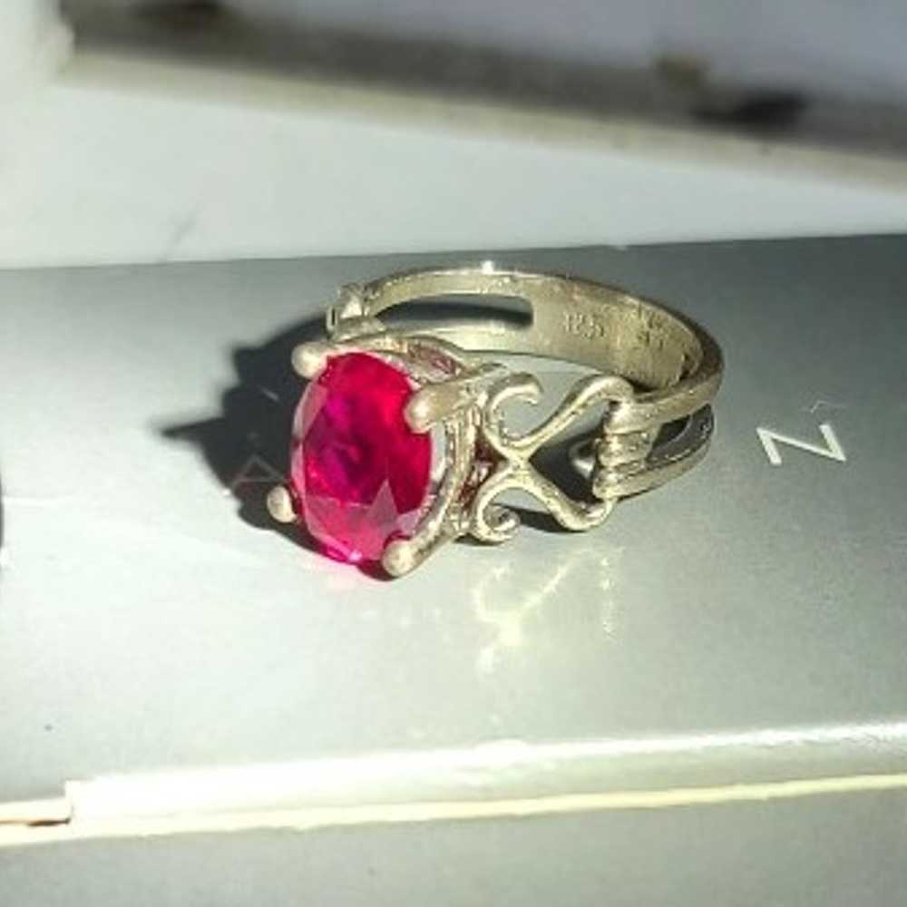 Avon Ruby Ring - image 1